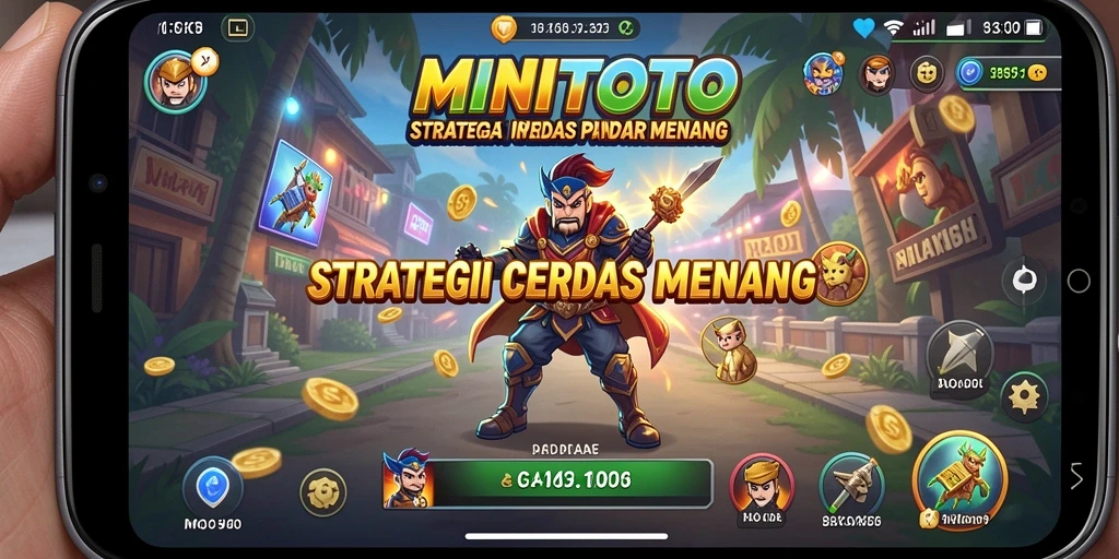 Tangkapan layar menunjukkan taktik dan gameplay dalam MINITOTO.