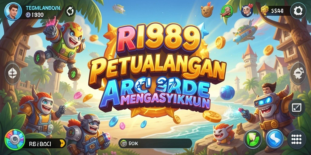 Tampilan seru gameplay RI889 dengan grafis menakjubkan.