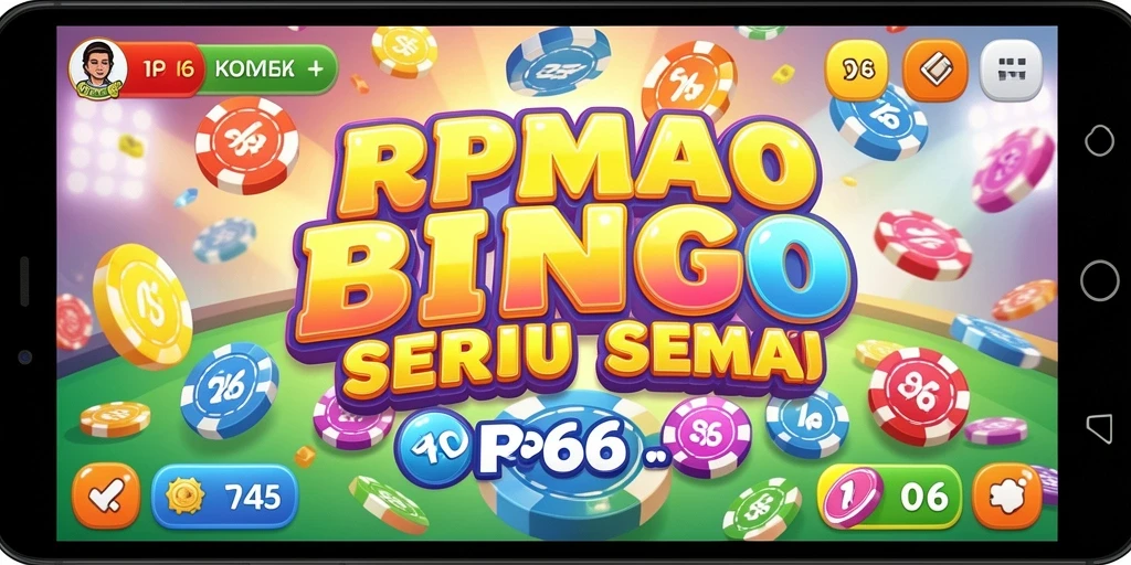 Tampilan menarik dari gameplay Bingo di aplikasi RP66.